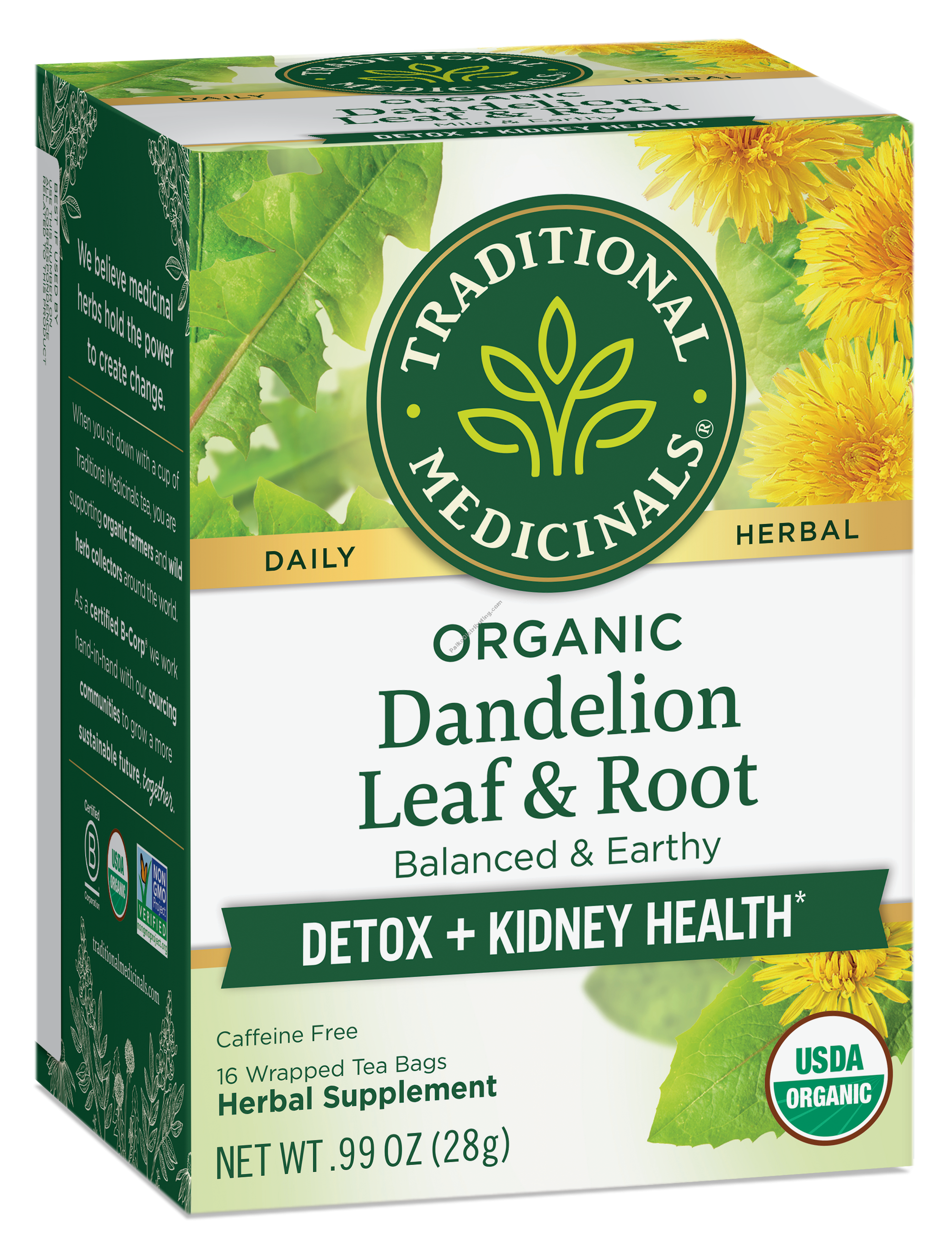 Product Image: Organic Dandelion Leaf & Root