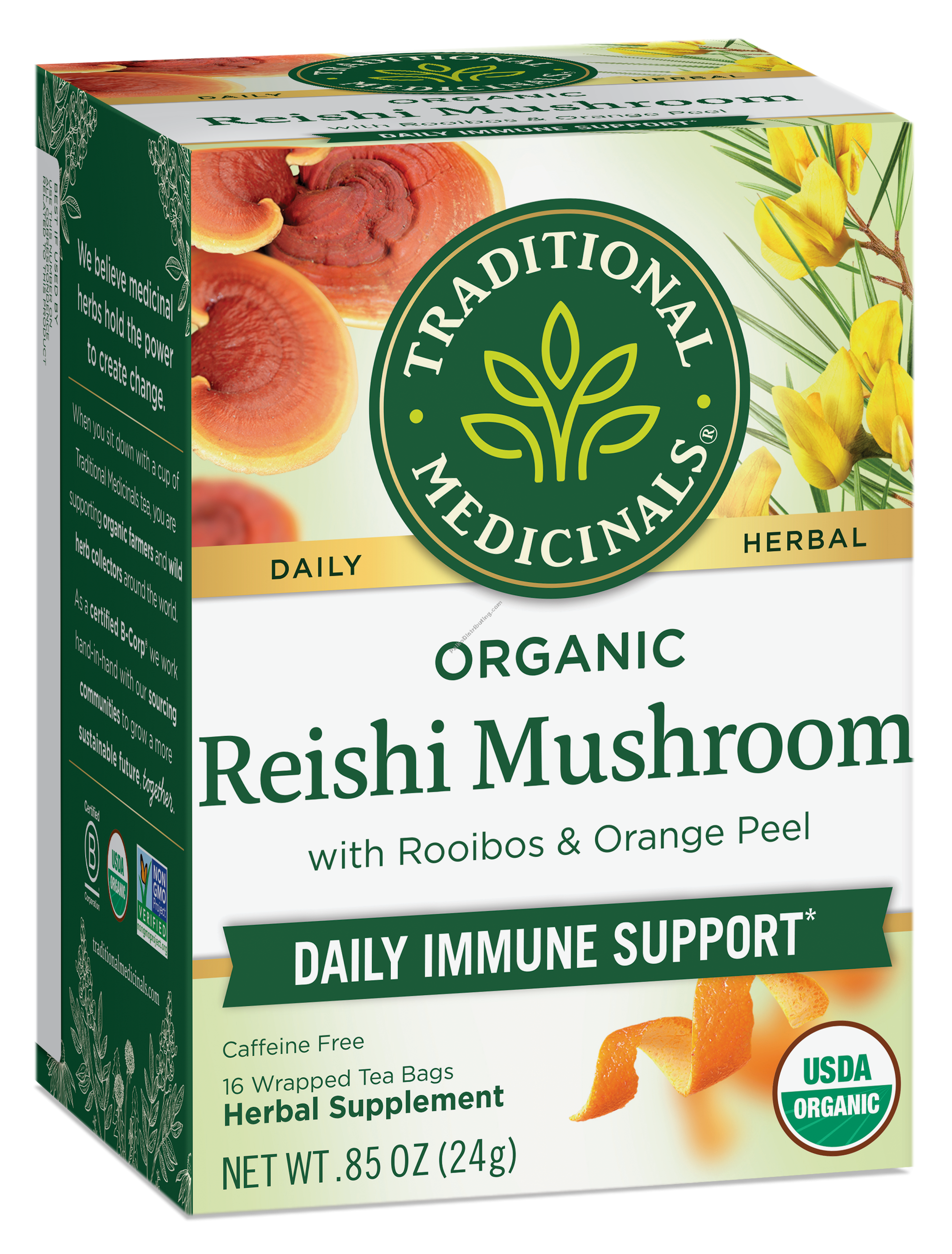 Product Image: Organic Reishi Mushroom Rooibos Tea