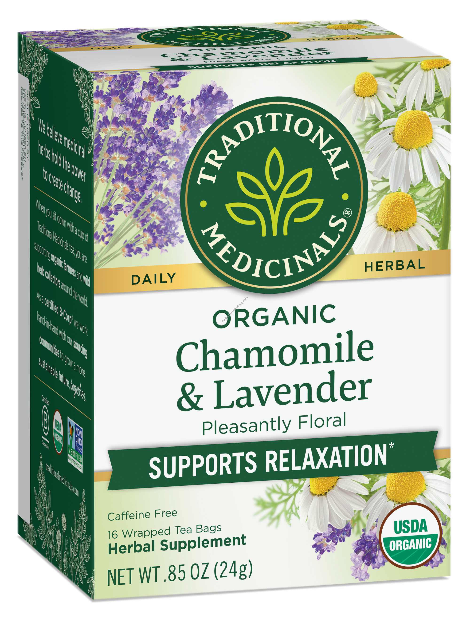 Product Image: Organic Chamomile & Lavender Tea